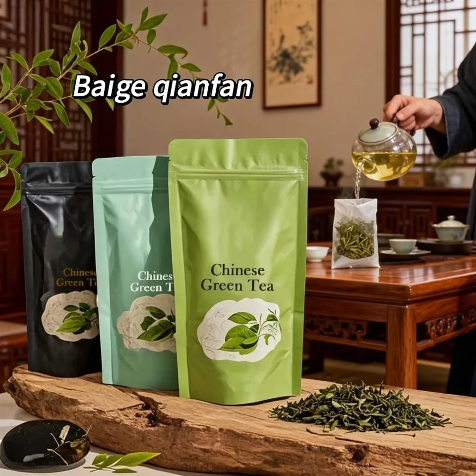 Yashil choy qadoqlash paketlari